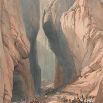 Entrance to the Bolan Pass from Dadur by James Atkinson, 1842