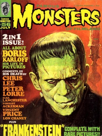 FAMOUS MONSTERS OF FILMLAND 56 1969