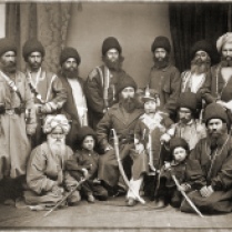 Sher Ali Khan and company, Afghanistan, 1869