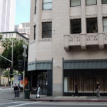 Located on Hill and Fifth, this was one of the busiest corners of L.A. when the building opened in 1931.