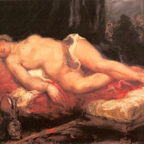 Delacroix, Odalisque, 1825