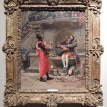 "The Serenade" (1877) by Jehan Georges Vebert
